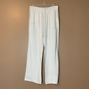 Linen draw string pant